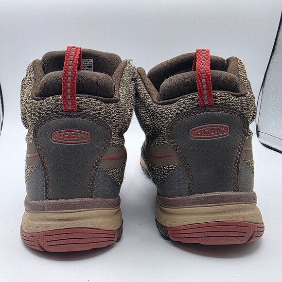 Keen Terradora II Mid Waterproof Womens Size 8 Brown Hiking Shoes Camping - Picture 5 of 13